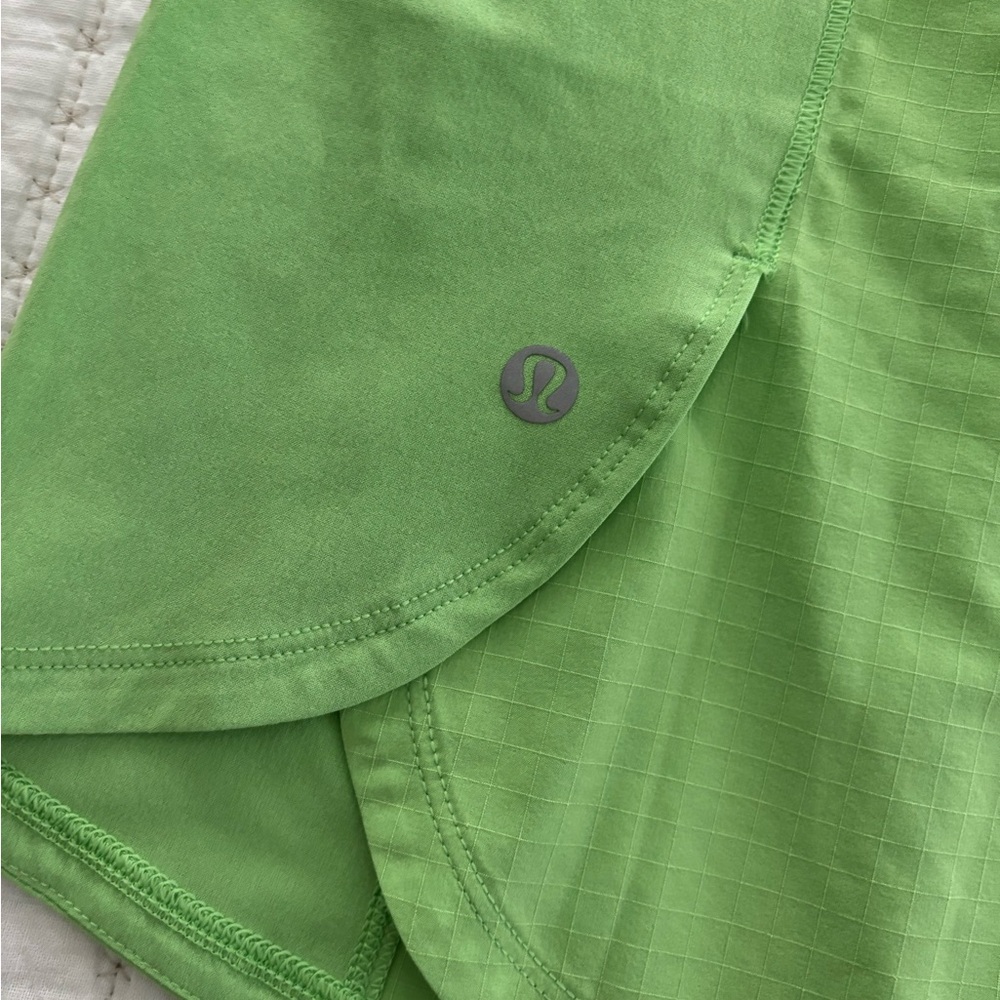 Lululemon Lime Green Running Tee